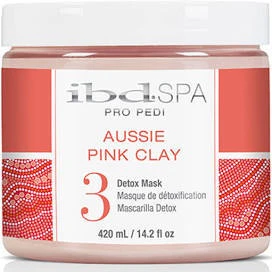 Ibd Spa Mask Aussie Pink Clay Detox Mask 14 fl oz