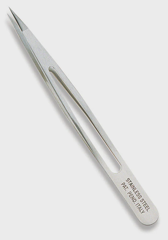 Ultra Professional Point Tip Tweezers stainless #4874 - Image 2