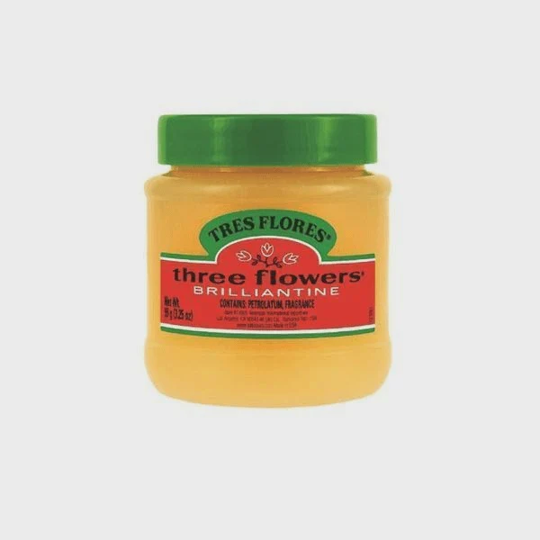 Tres Flores Three Flowers Brilliantine Pomade  3.25 oz #11605