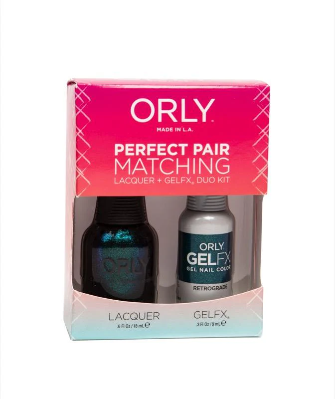 Orly GelFX Duo Retrograde (Lacquer + Gel) .6oz / .3oz 3100011