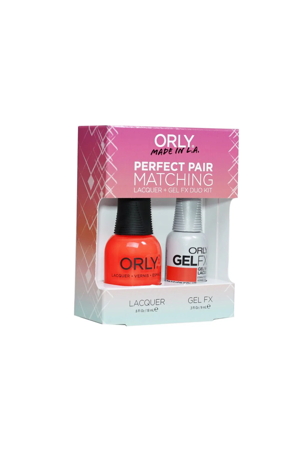 Orly GelFX Duo Hot Shot ( Lacquer + Gel) .6oz / .3oz 31112