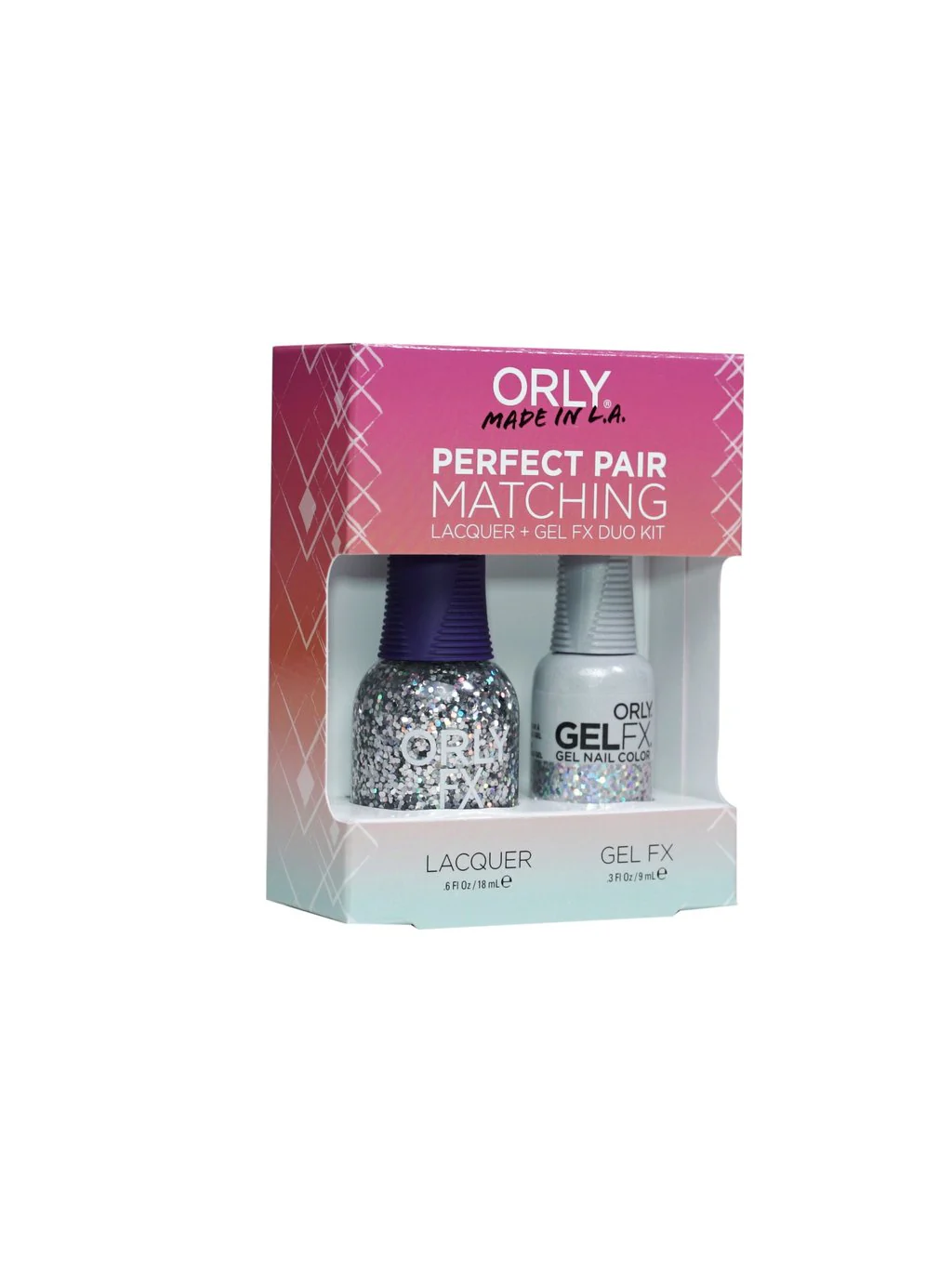 Orly GelFX Duo Holy Holo! (Lacquer + Gel) .6oz / .3oz 31143