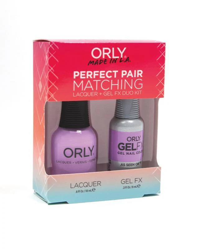 Orly GelFX Duo As Seen on TV ( Lacquer + Gel) .6oz / .3oz 31158