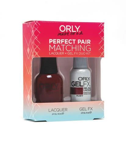 Orly GelFX Duo Ruby ( Lacquer + Gel) .6oz / .3oz 31169