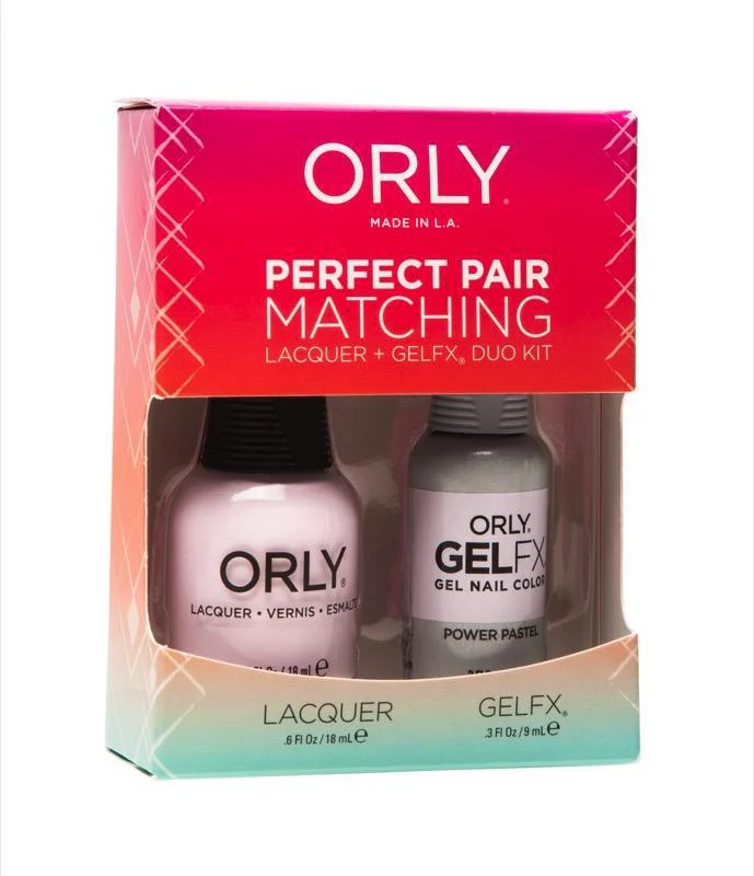 Orly GelFX Duo Power Pastel (Lacquer + Gel) .6oz / .3oz 31223