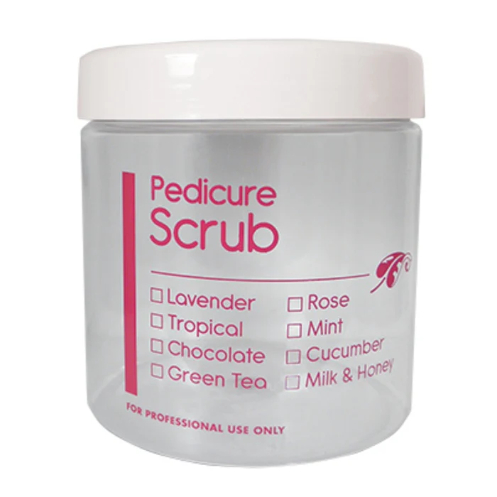 Empty Jar Pedicure Scrub 16 oz fsc493