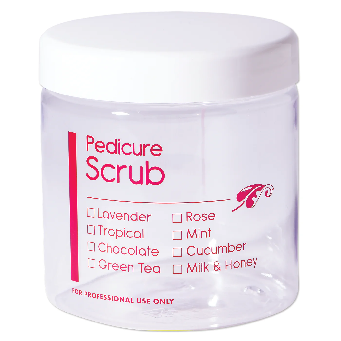 Empty Jar Pedicure Scrub 16 oz fsc493 - Image 2