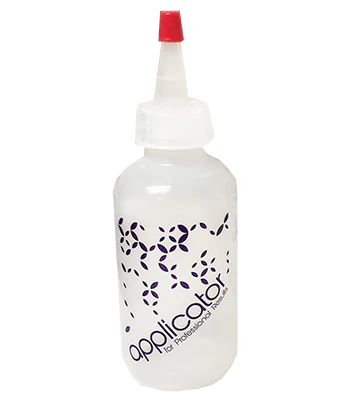 4 oz Natural LDPE bottle with embossed Applicator Yorker tip 300252