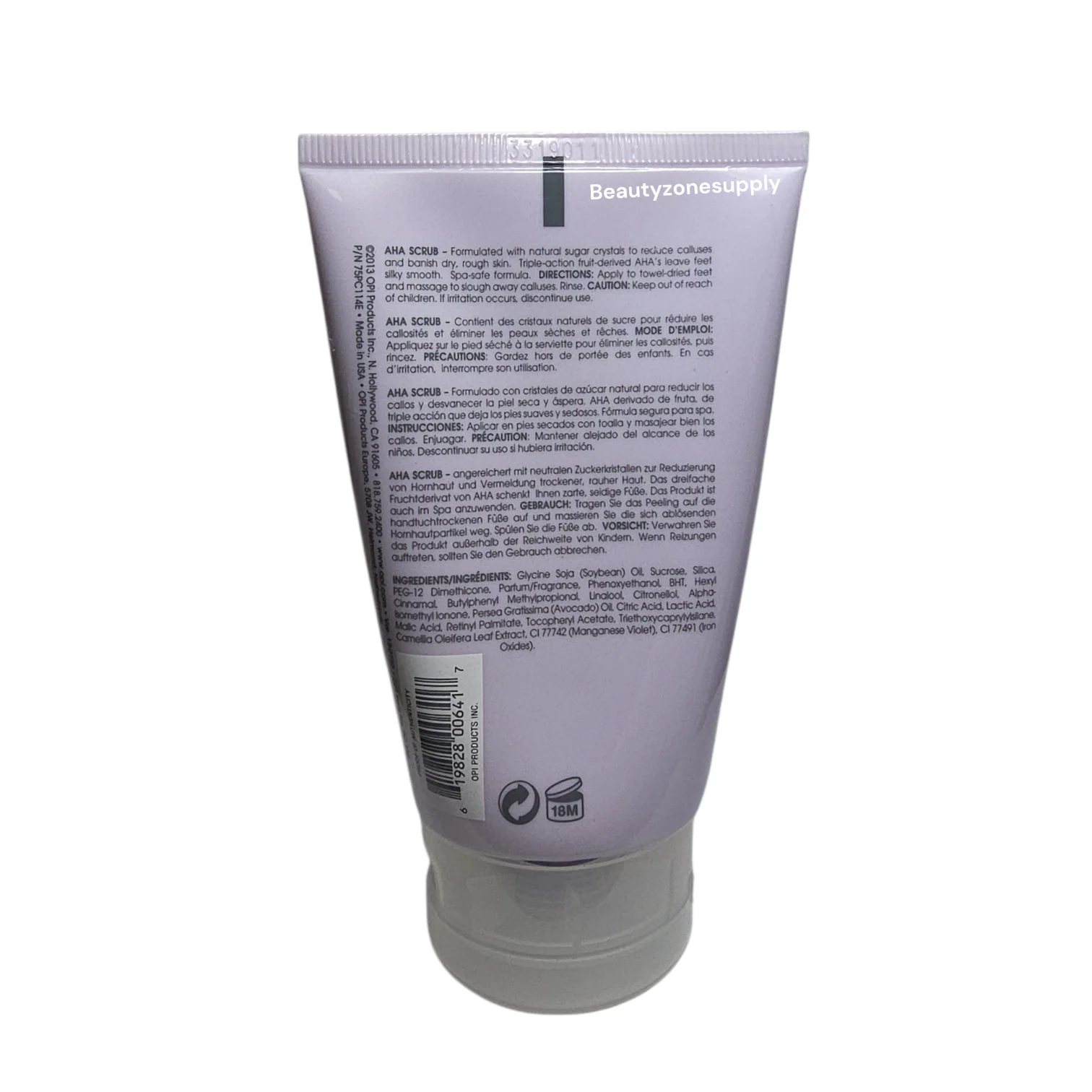 OPI Pedicure Scrub 4.2 fl oz pc114 - Image 2