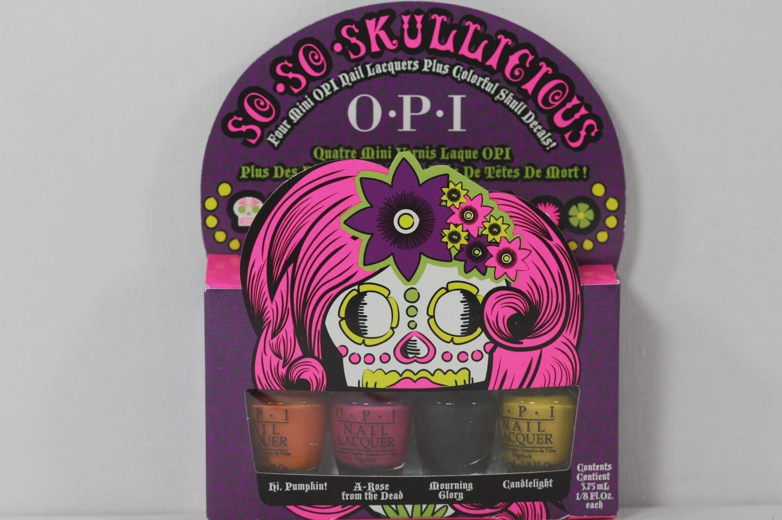 OPI Nail Lacquer Mini  Skull Icious Halloween SRDC7
