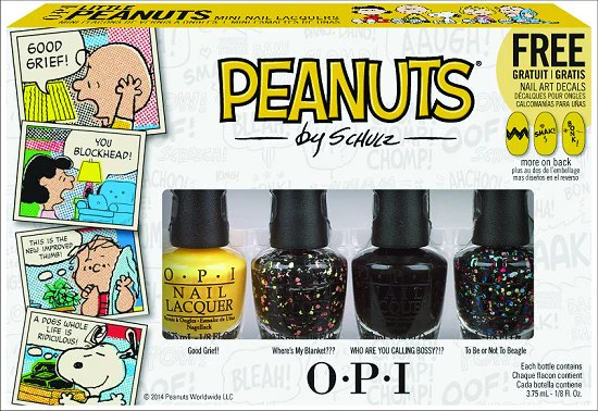 opi nail lacquer mini Peanuts Halloween 4 Mini Pack - Image 2