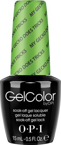 OPI GelColor My Gecko Does Tricks #GCH66