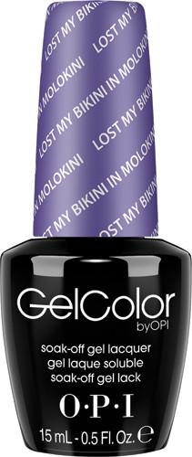 OPI GelColor Lost My Bikini in Molokini #GCH75