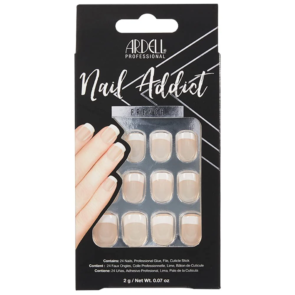 Ardell Press-on Nails Nail Addict Classic French    #66426
