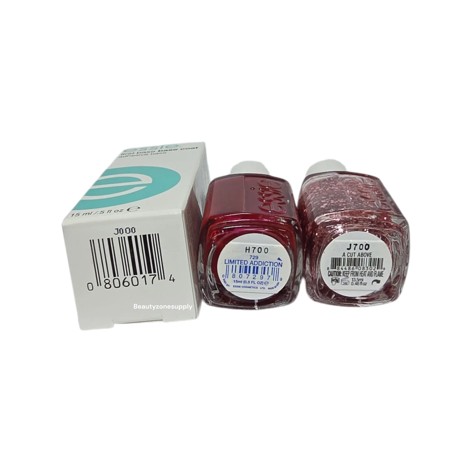 Essie Razzle Dazzle Set 3 pcs First Base - Limited Addiction - A Cut above - Image 4