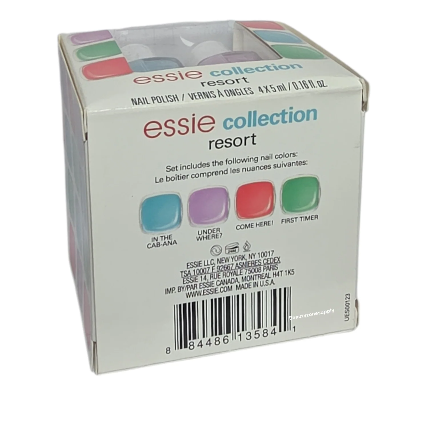 Essie Nail Polish Mini Collection Resort 4x5 ml - Image 3