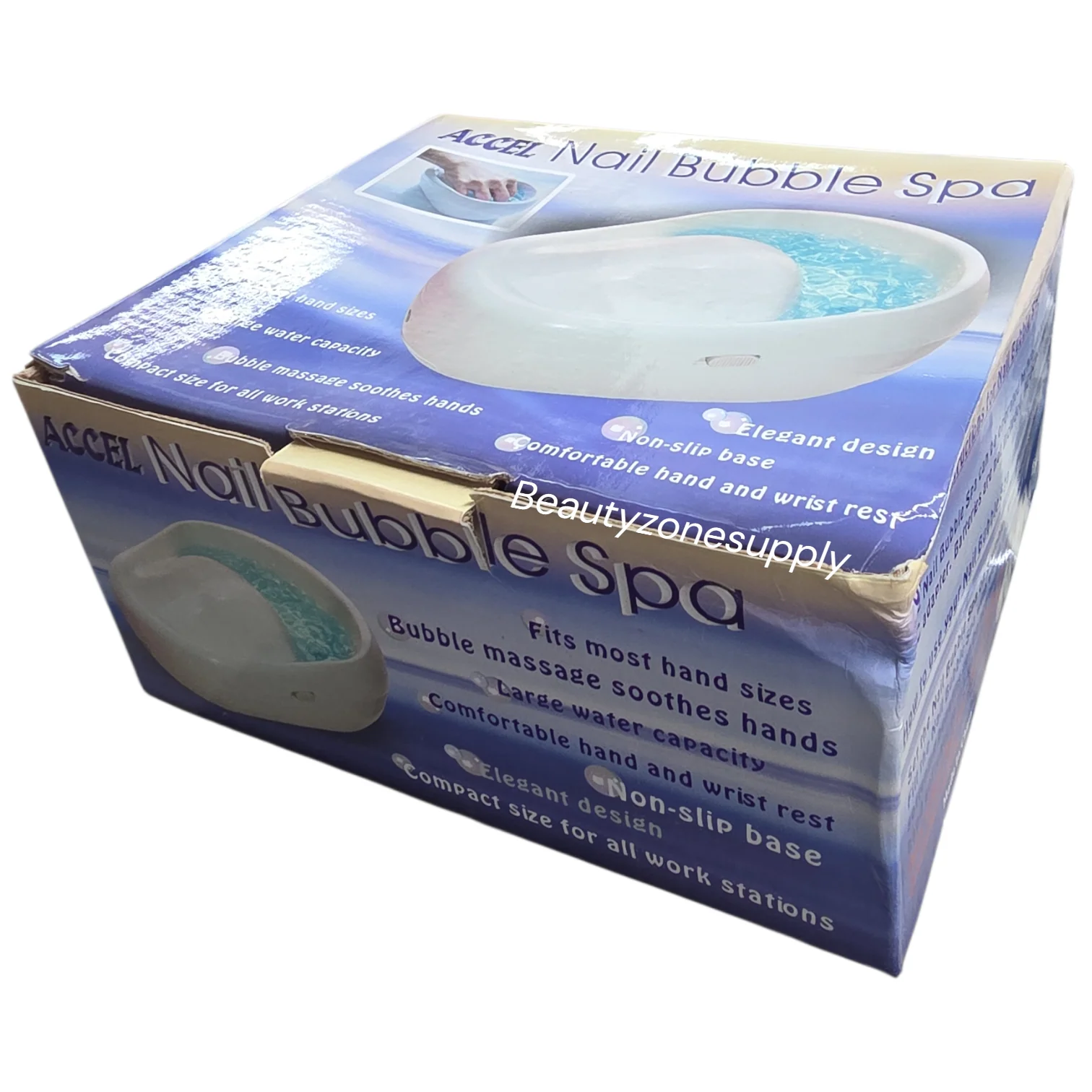 Accel Nail Bubble spa Fits most hand - Image 2