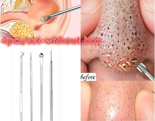 Acne Needle makeup beauty and acne remover 4 pcs - Image 2
