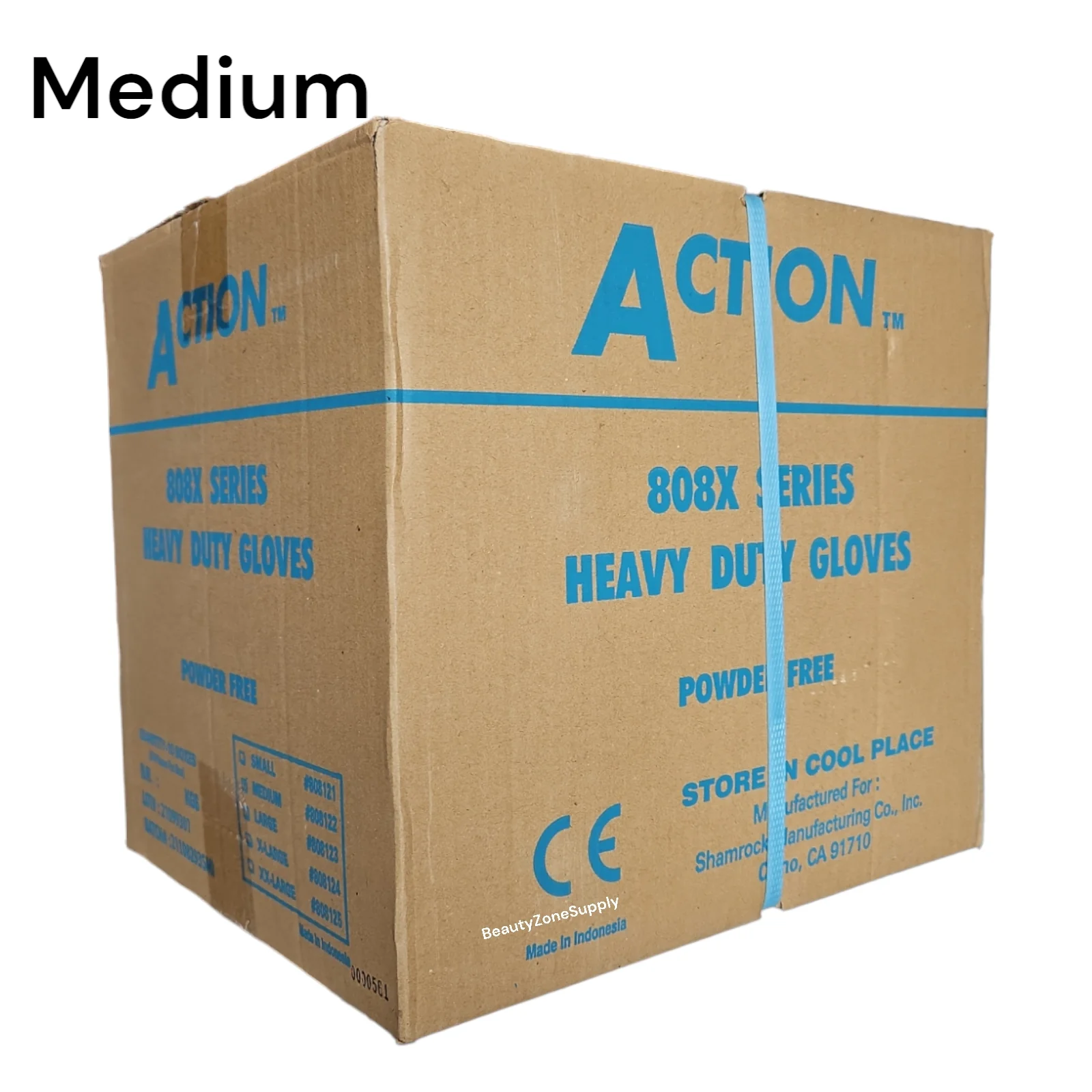 Action Nitrile Non Medical Gloves Case 10 box - Image 4