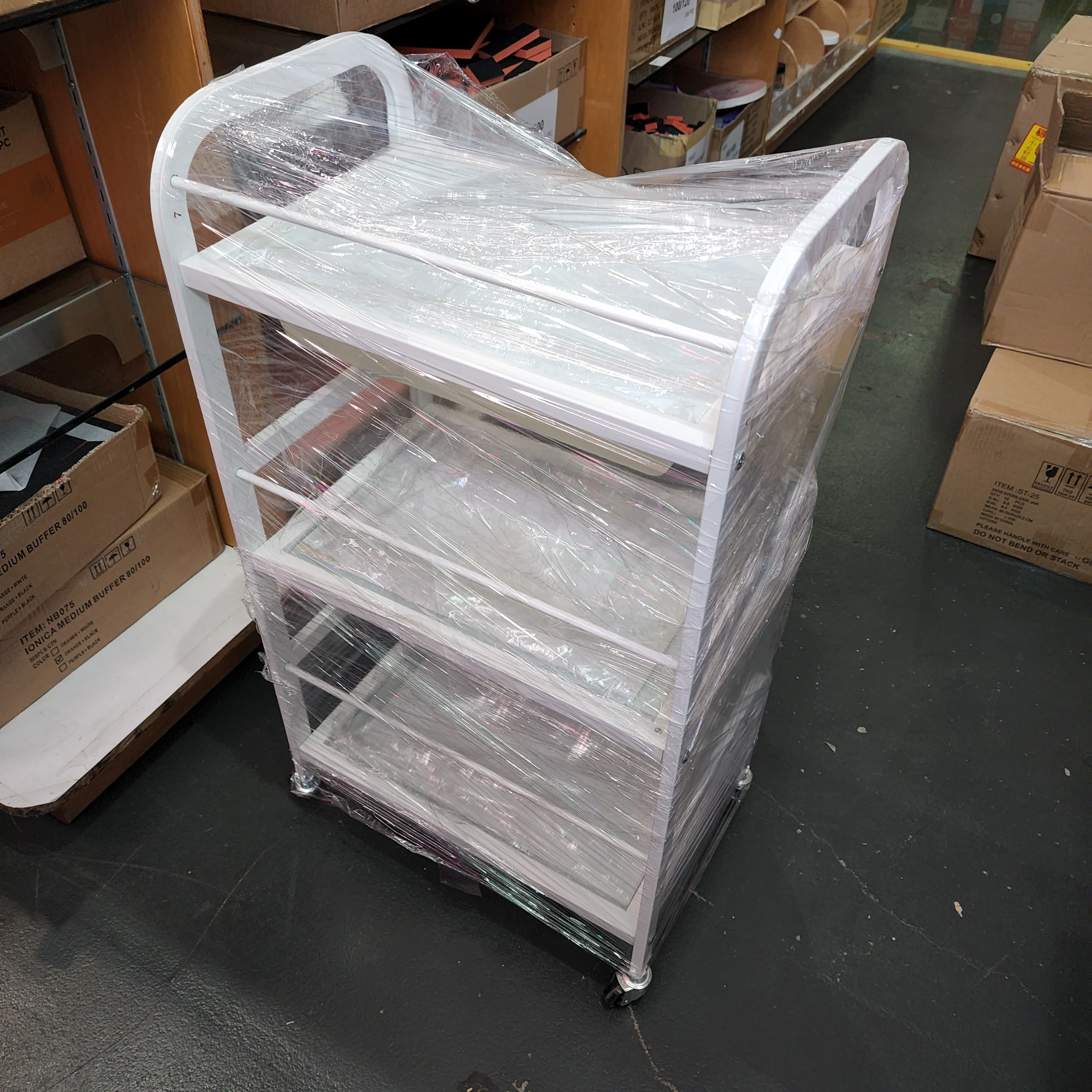 AMT Beauty Cart Metal 3 Shelf - Image 2