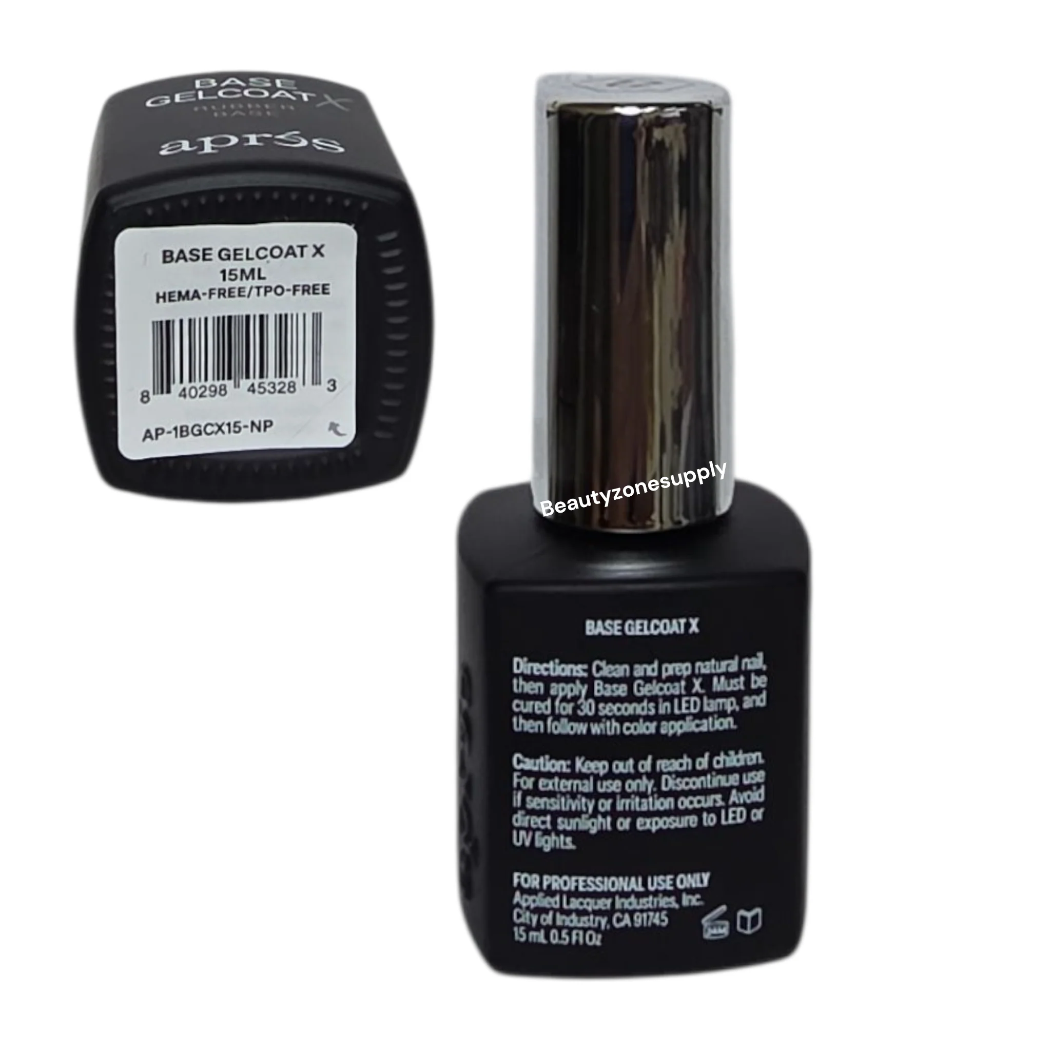 Apres Base Gelcoat Rubber base X, 15ml #AP-1BGCX15-NP - Image 4
