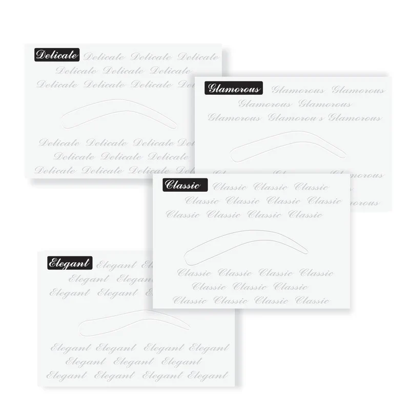 Ardell Brow Perfection 4 Stencils #68065 - Image 2