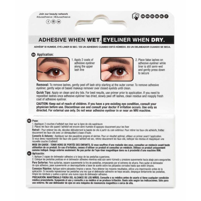 Ardell DUO Adhesives Line It Lash It Dark 0.25 oz #66949 - Image 2