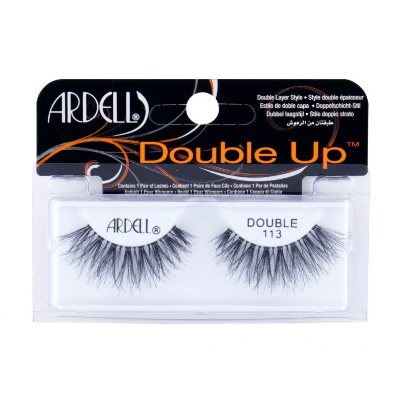 Ardell Eyelash Double Up Wispies 113 Black #67497