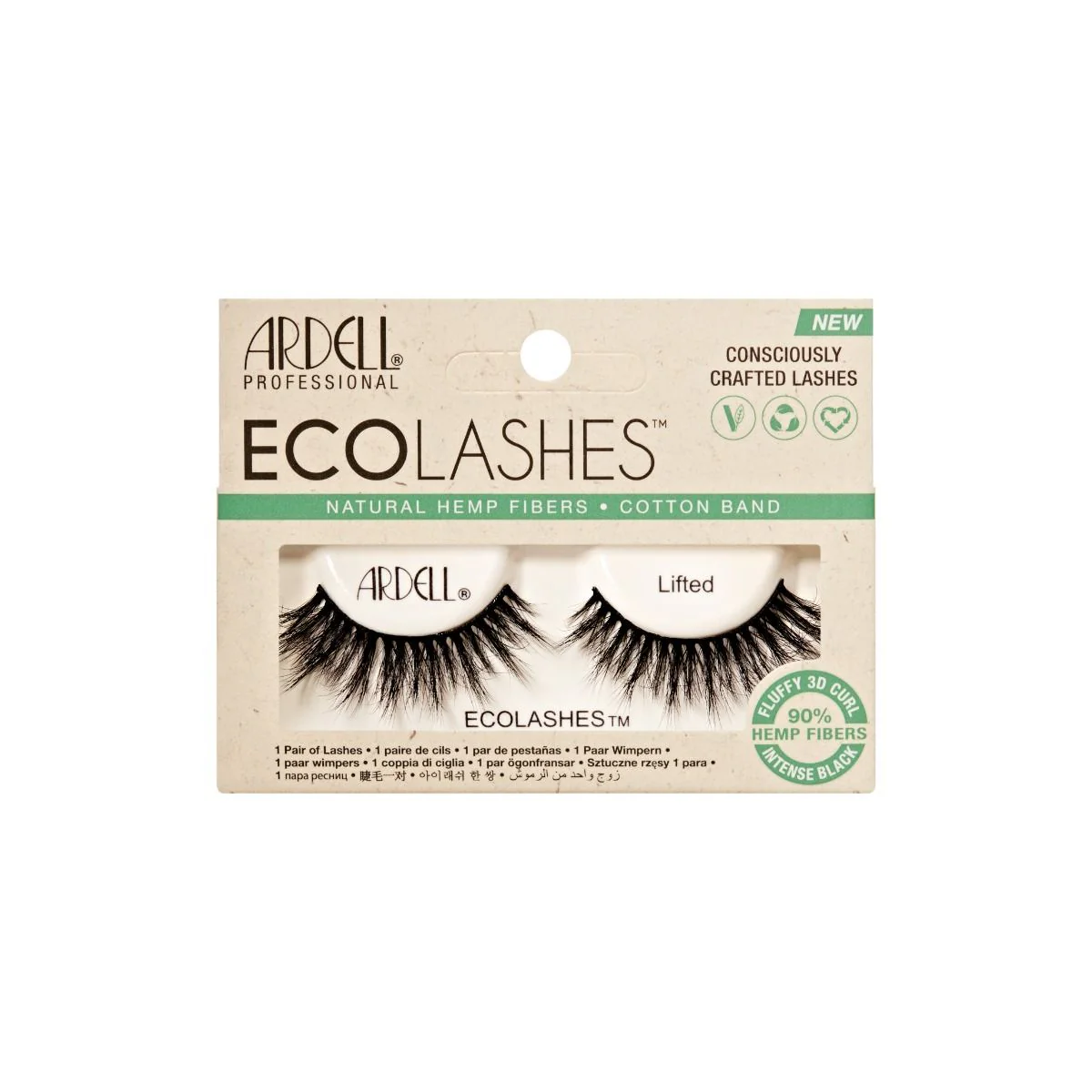Ardell Eyelash Eco Lashes - Lifted #58447