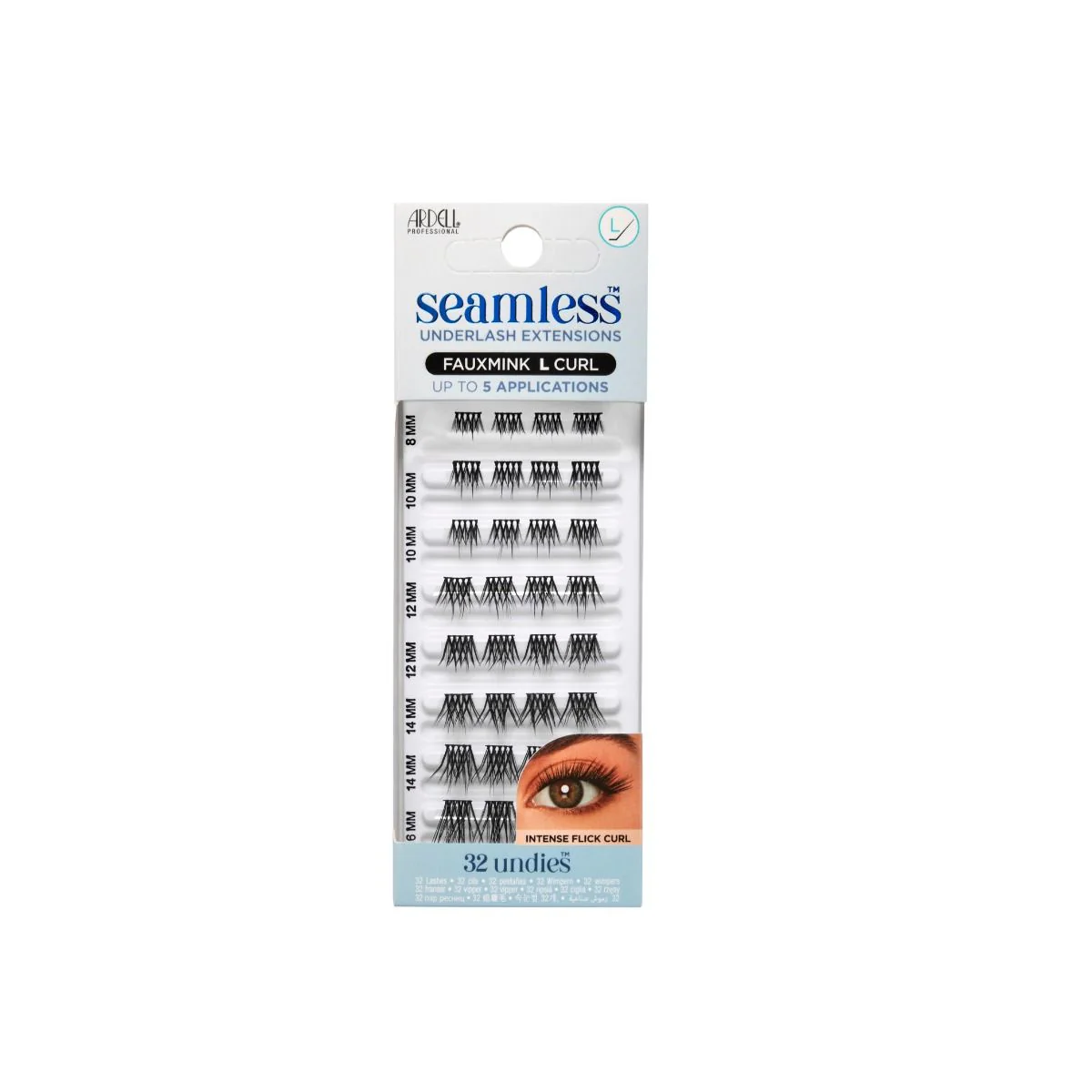 Ardell Lashes Seamless Refill Fauxmink L Curl #32289