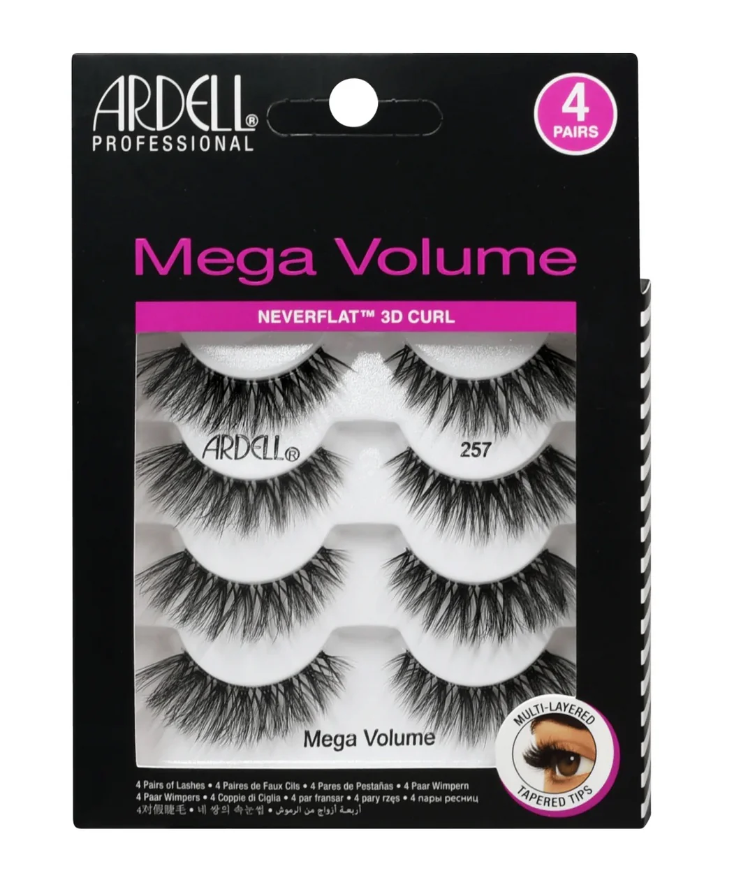 Ardell Mega Volume 257 4 Pack #36636
