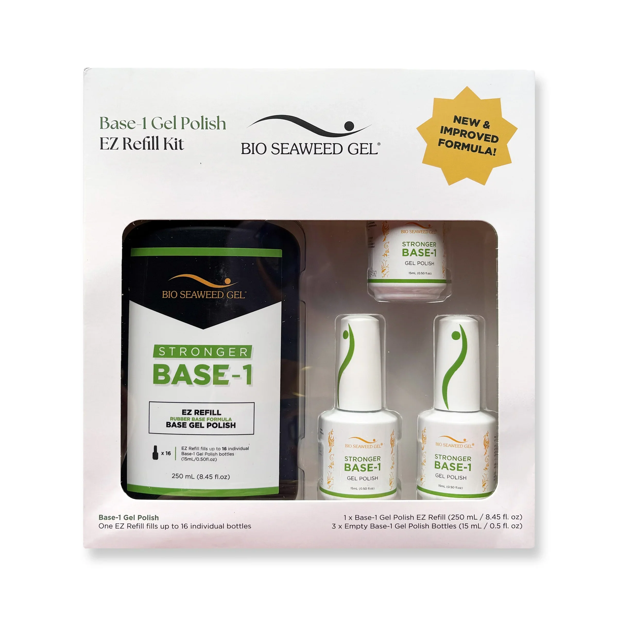 Bio Seaweed Stronger Base Coat Refill 8.5 oz BASE-1 - Image 3