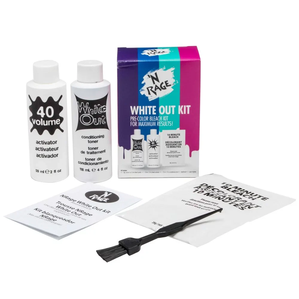N Rage Bleach & Toner Kit White Out Kit - Image 2