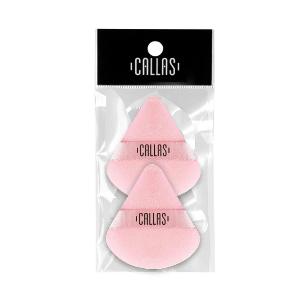 Callas Triangle Velour Puff 2 pcs - Image 2