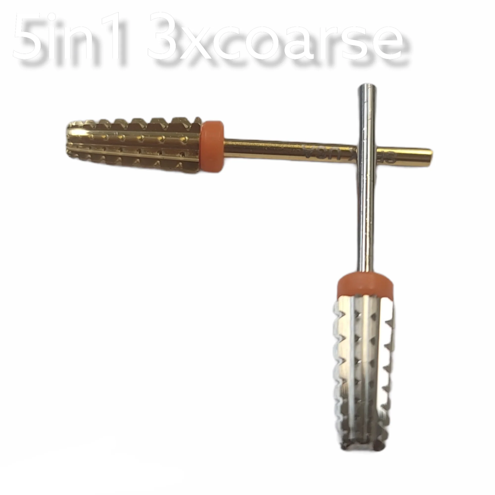 Carbide Nail Bit 5 In 1 3X-Coarse 3/32 Silver