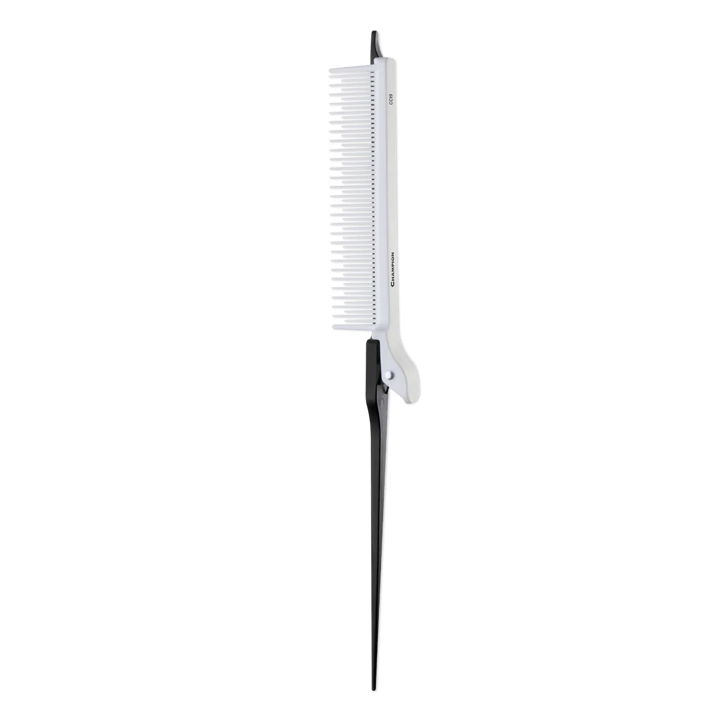 Champion Carbon Rat Tail Clip Comb #CC19