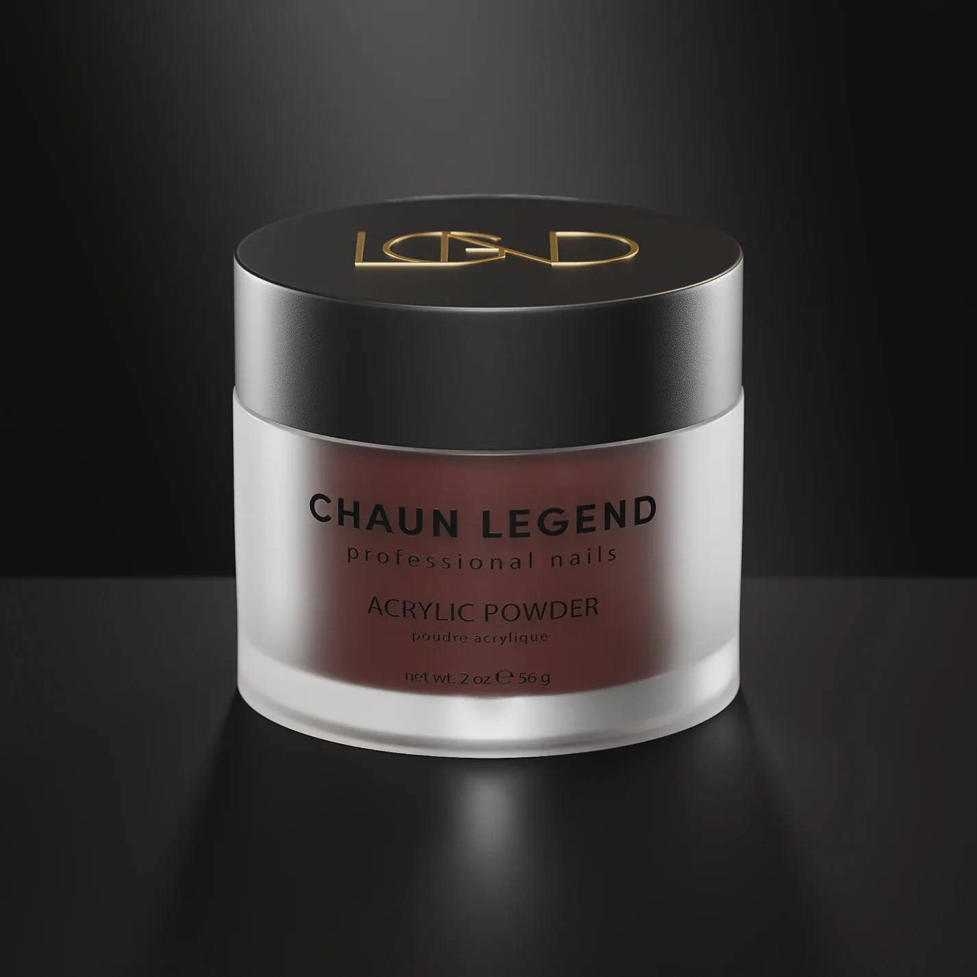 Chaun Legend LGND Acrylic Powder Dark Chocolate 2OZ #A2.139