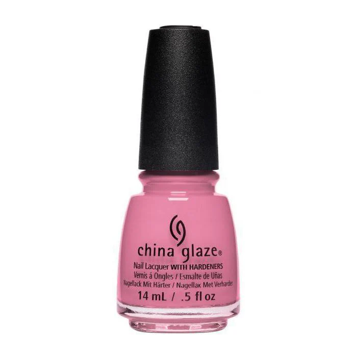 China Glaze Lacquer Belle Of A Baller (Bright Pink Creme) 0.5 oz #83977 - Image 2