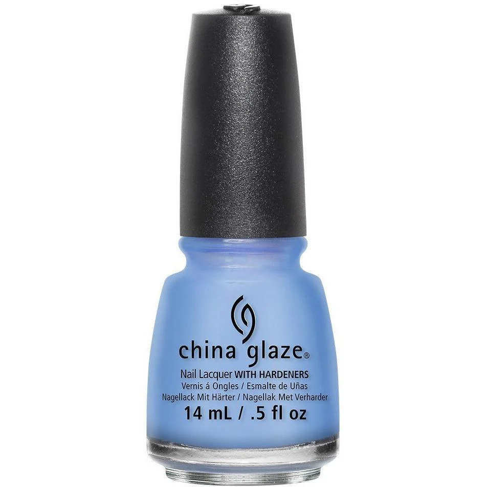 China Glaze Lacquer Boho Blues (Soft Indigo Blue Creme) 0.5 oz #82382 - Image 2