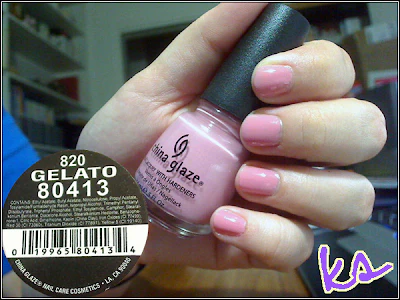 China Glaze Nail Lacquer Gelato 0.5 oz #80413 - Image 2