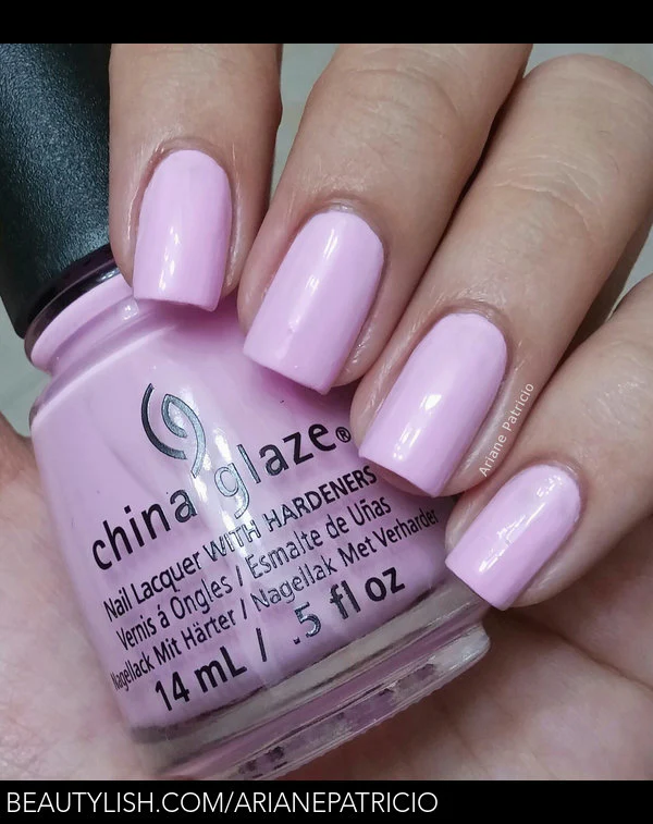 China Glaze Lacquer In A Lily Bit (Light Purple Creme) 0.5 oz #81762