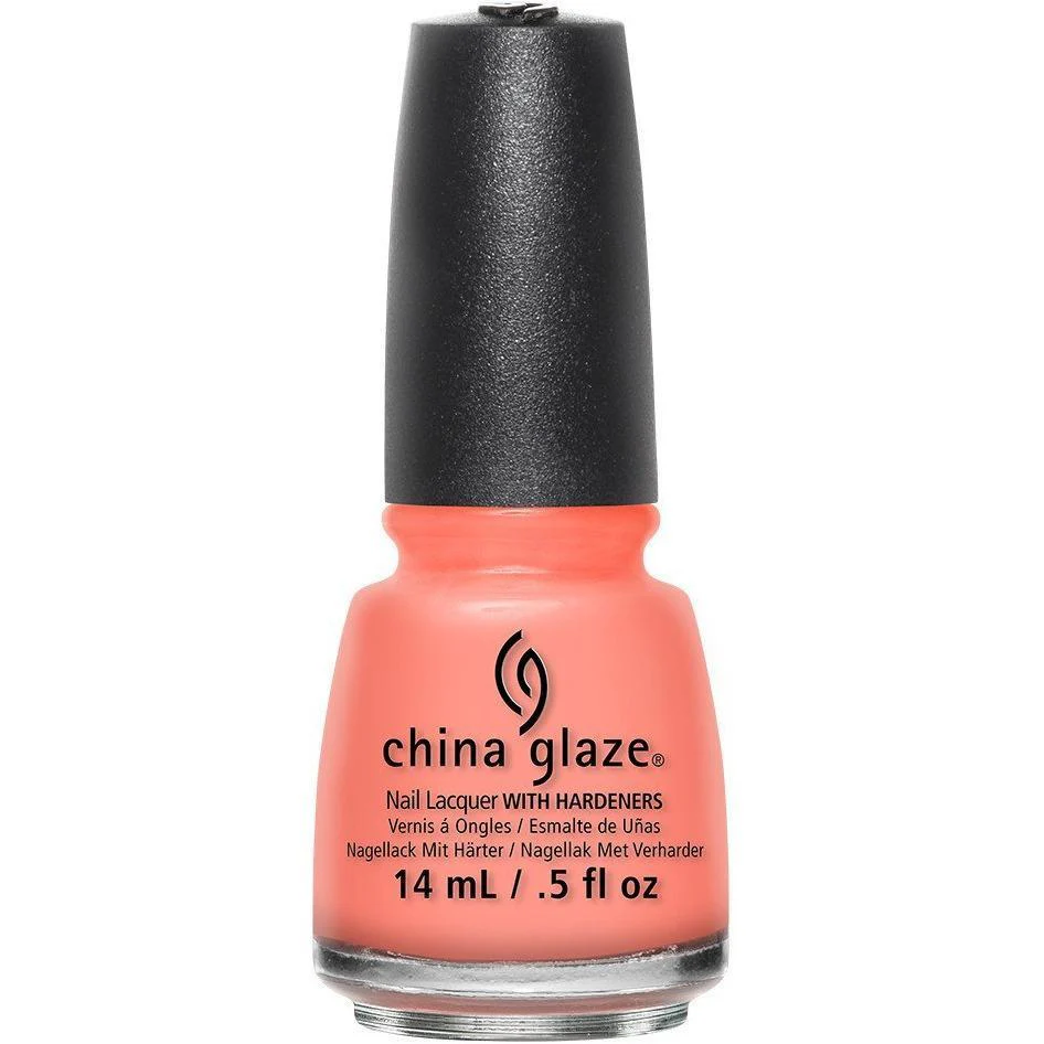 China Glaze Lacquer More To Explore (Soft Coral Creme) 0.5 oz #82386 - Image 2