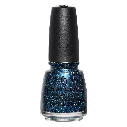 China Glaze Lacquer Star Hopping (Midnight Blue Holographic Glitter) 0.5 oz #82700 - Image 2