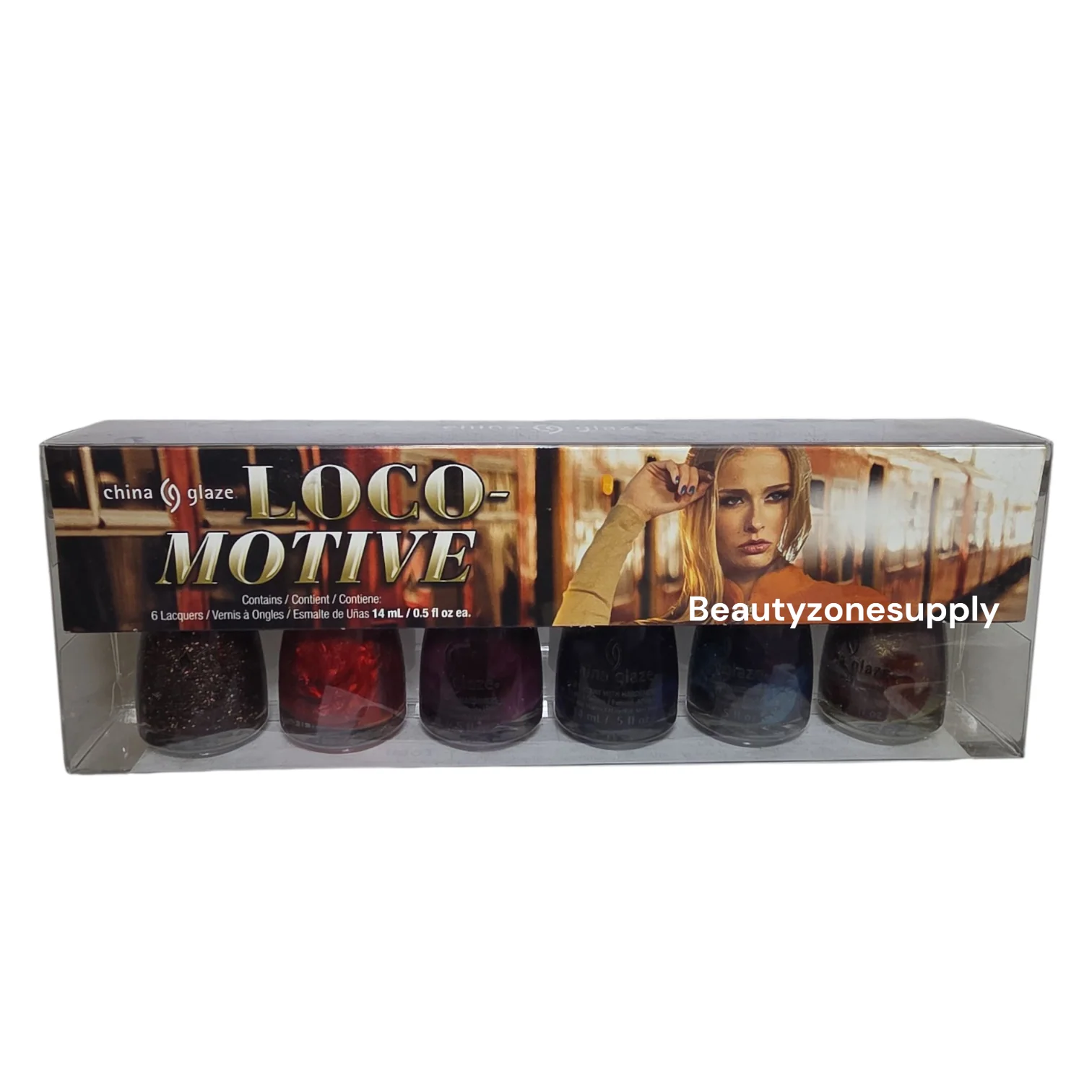 China Glaze Loco Motive Collection 6 bottles - Image 2