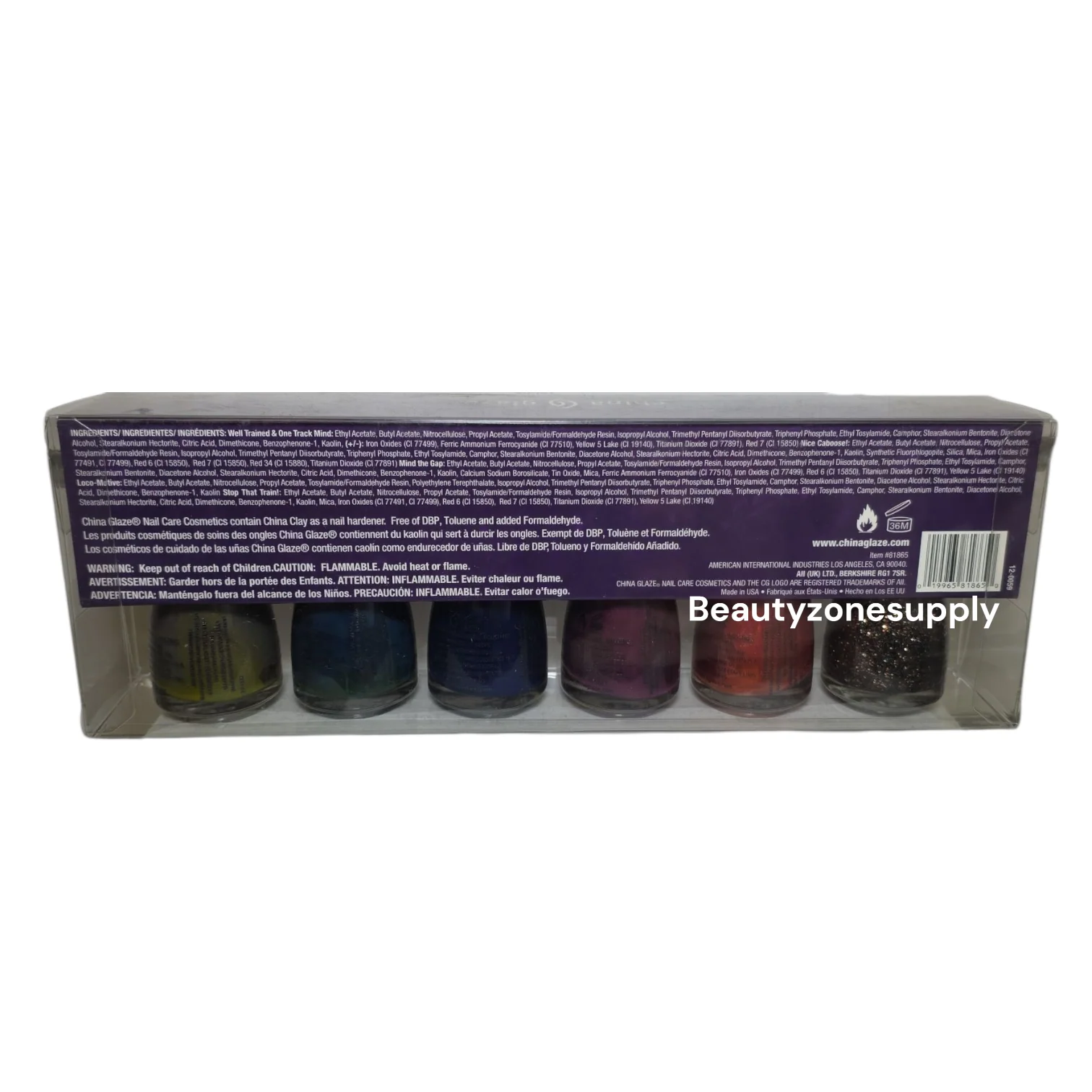 China Glaze Loco Motive Collection 6 bottles - Image 3