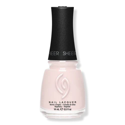 China Glaze Nail Lacquer Sheer Tulle 0.5 oz #43124