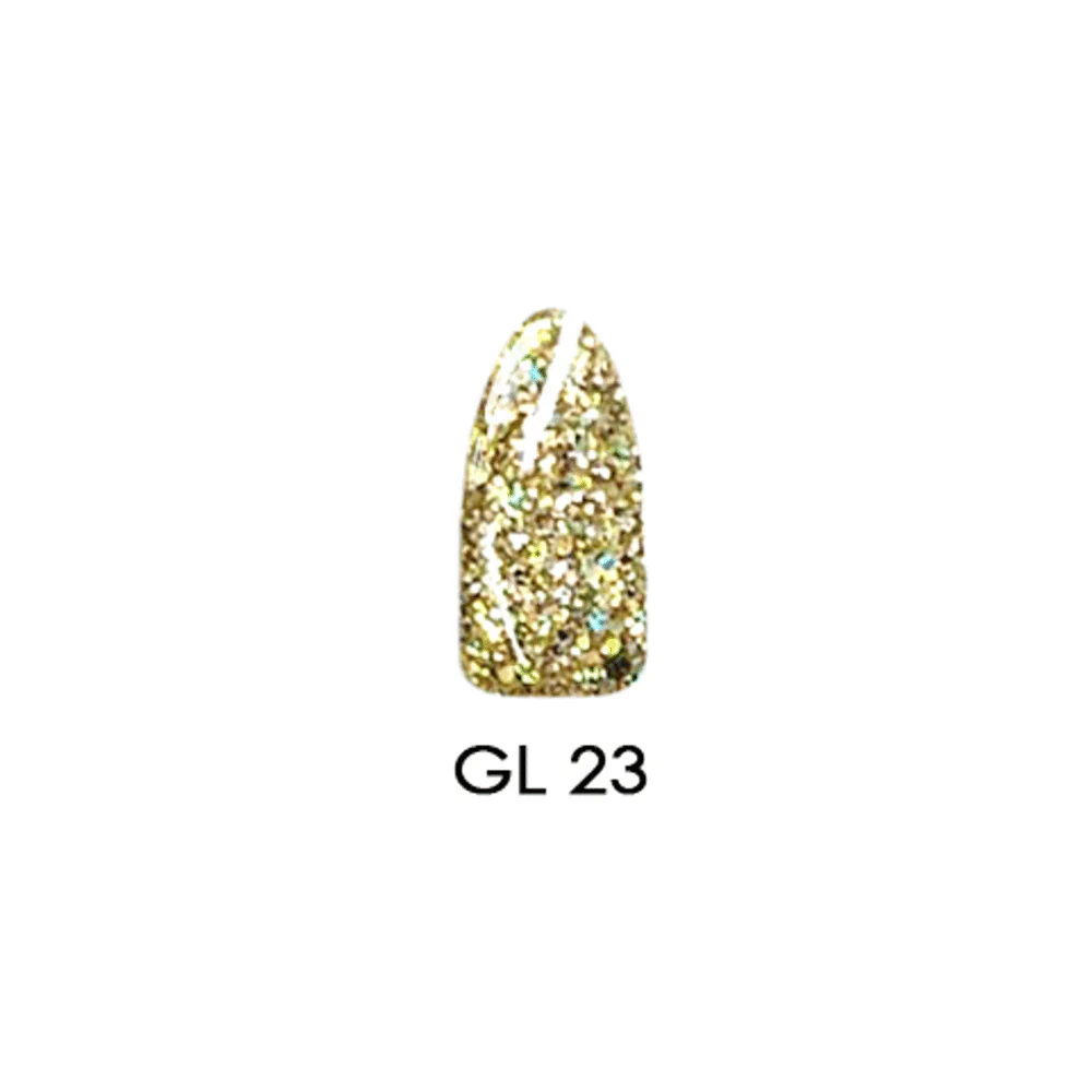 Chisel Acrylic & Dipping Powder 2 oz Glitter Collection GL23
