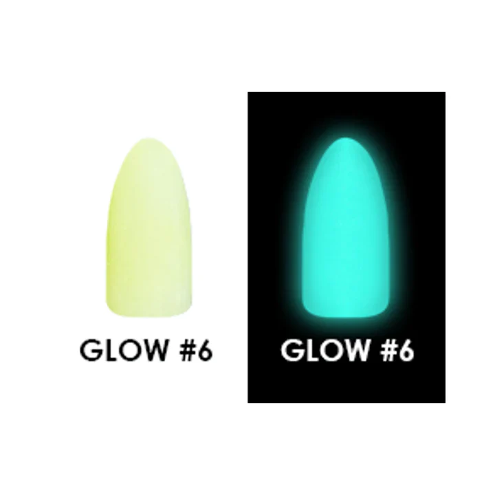 Chisel Acrylic & Dipping Powder 2 oz Glow In The Dark Collection 06