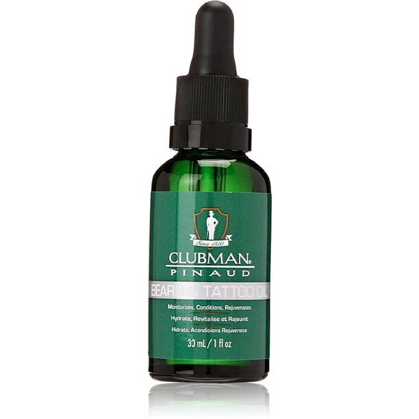Clubman Beard and Tattoo Oil 1oz #28003