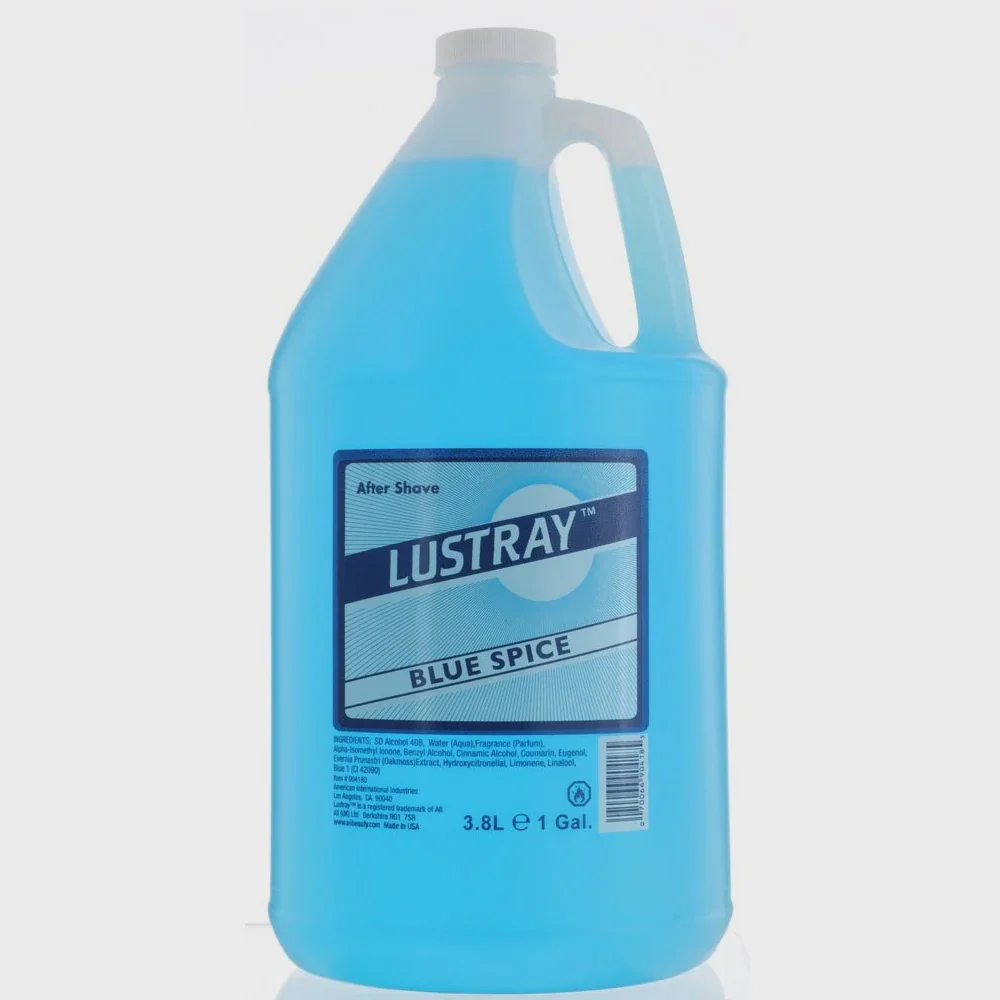 Clubman Lustray Fragrances Blue Spice After Shave Gallon #904180